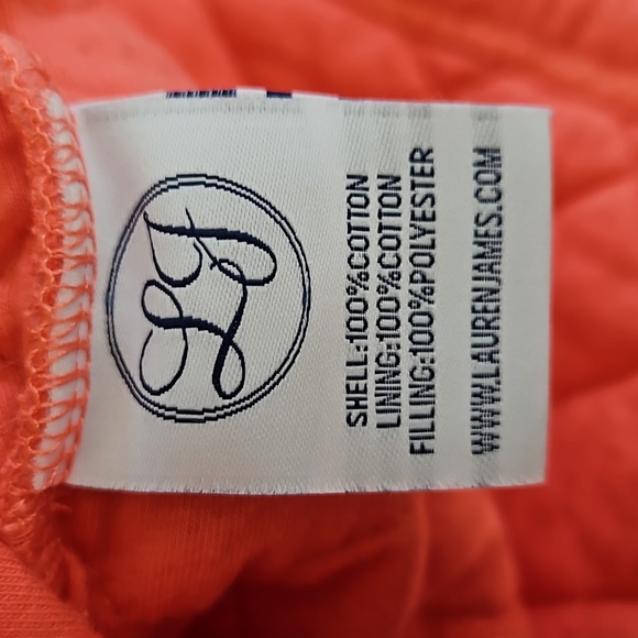 Lauren James PrepTec Quilted Quarter Snap Button Pullover Top Small - Picture 8 of 9